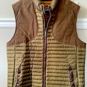 Eddie Bauer Green Quilted Vest